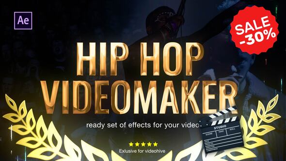 Hip Hop Music - VideoHive 23834304