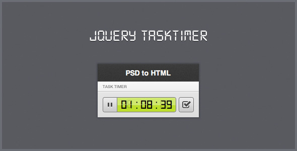 jQuery taskTimer ( - CodeCanyon 2303613