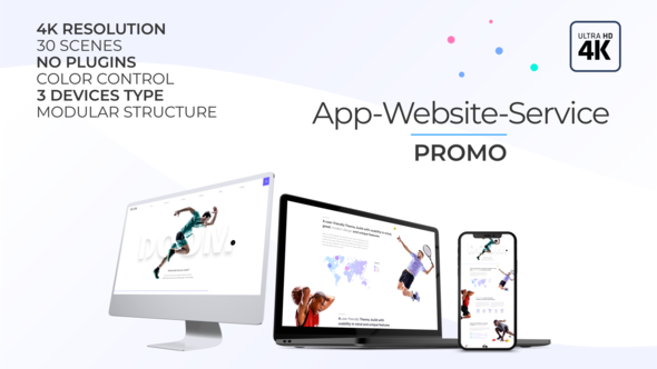 App | Website | Service Promo