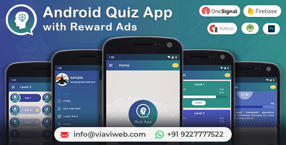 Android Quiz App - CodeCanyon 7804838