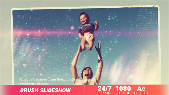 Brush Slideshow - VideoHive 23572791