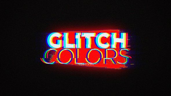 Glitch Colors Logo