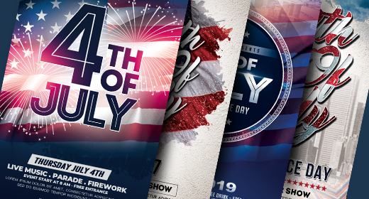 4th of July - Independence Day Flyer