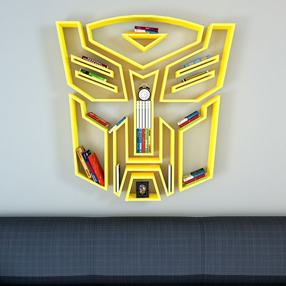 Transformers BookShelf - 3Docean 24012788