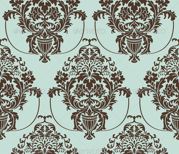 Seamless Retro Wallpaper - Patterns Decorative