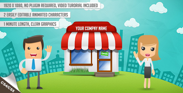 Animated Characters Promote - VideoHive 2305717