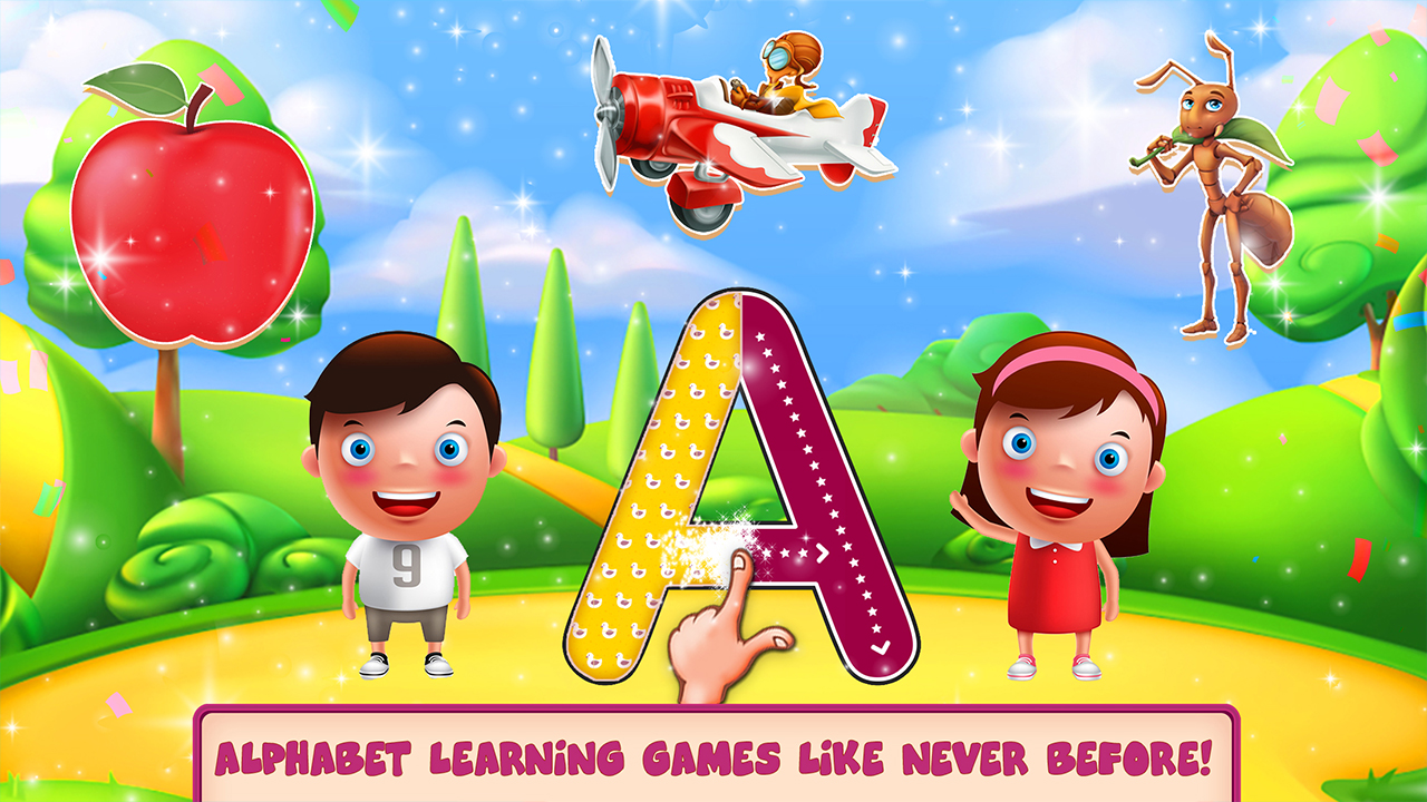 Abc 123 Tracing Learning Game Android By Milanitaliya CodeCanyon