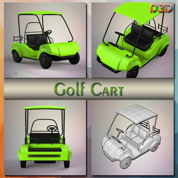 Golf Cart - 3Docean 24019581