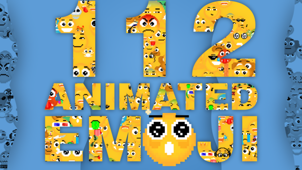 112 Animated Emoji - VideoHive 24024027