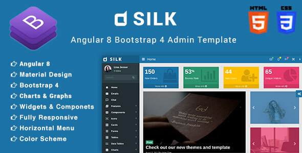 Angular 8 Admin Template