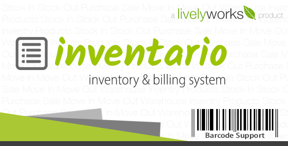 Inventario – Inventory & Billing Management Application