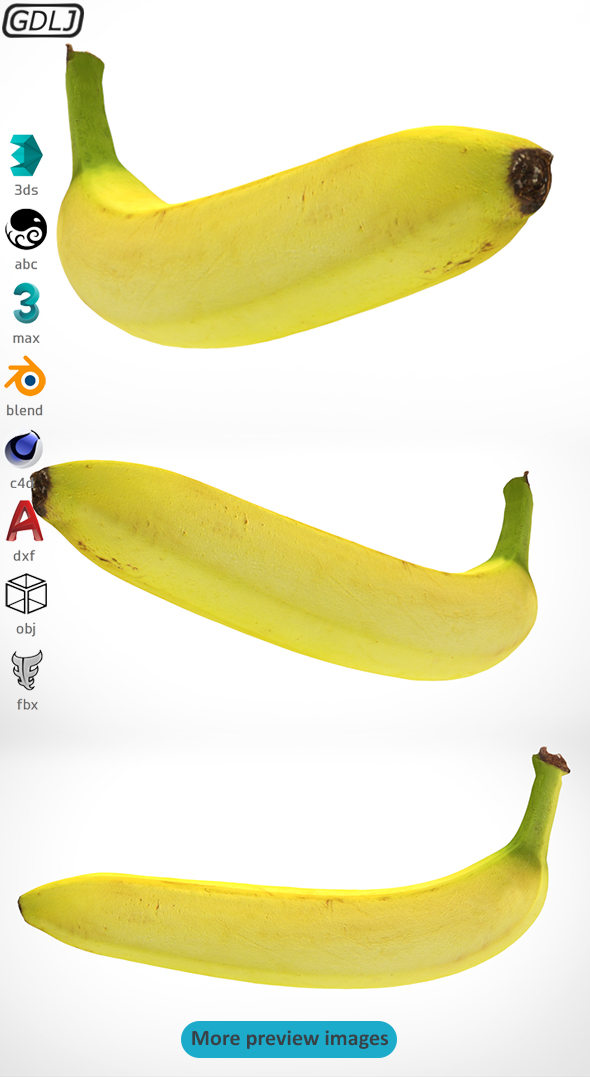 Banana - 3Docean 24036916