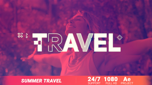 Summer Travel - VideoHive 24040444