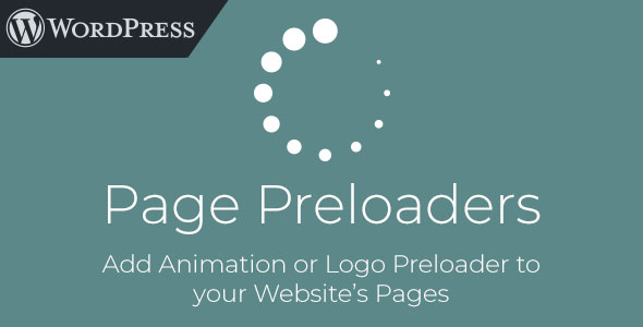 Page Preloaders – WordPress Plugin with Preload Animations