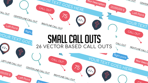 Small Call Outs - VideoHive 24049040