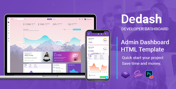 Dedash - Multipurpose - ThemeForest 24030467