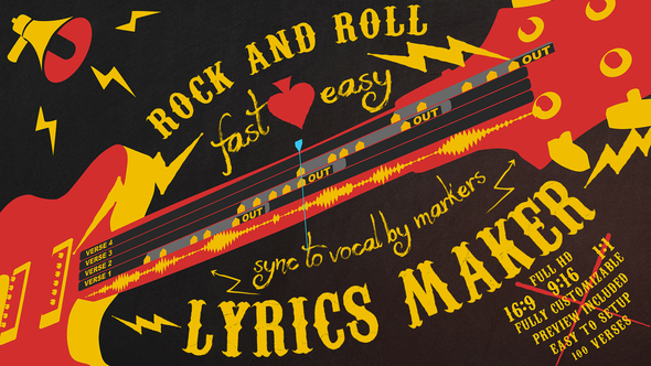 Lyrics Maker - Rock and Roll