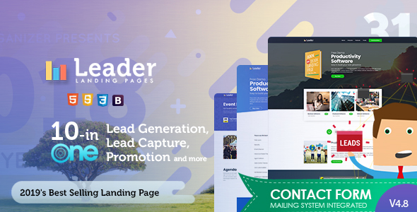 Landing Page Template - ThemeForest 22442243