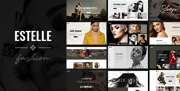 Estelle – Fashion and Modelling Agency Theme