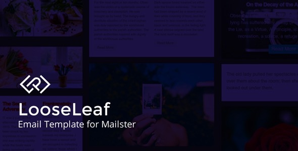 LooseLeaf - Email Template for Mailster by EverPress