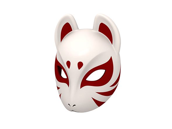 Japanese Fox Mask - 3Docean 24061786