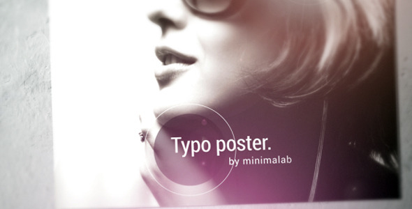 Typo Poster - VideoHive 2308693