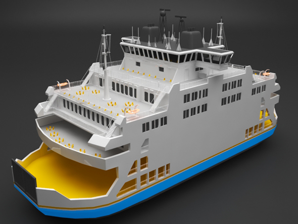ferry - 3Docean 24065756