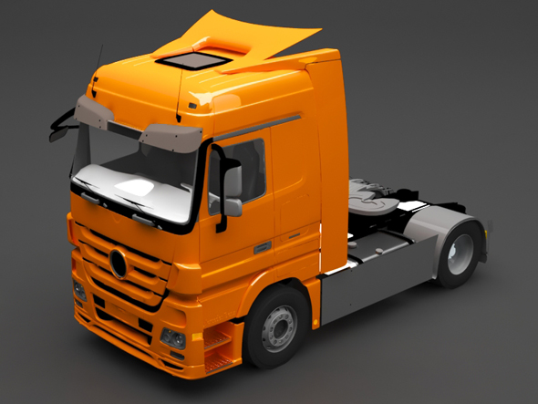 mercedes truck - 3Docean 24065888