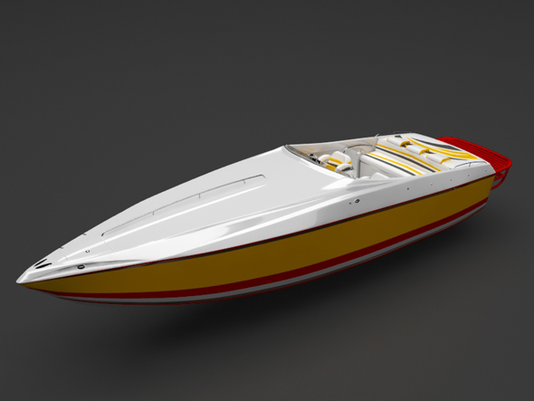 Speed boat - 3Docean 24066879