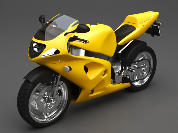 Motorcycle - 3Docean 24066951