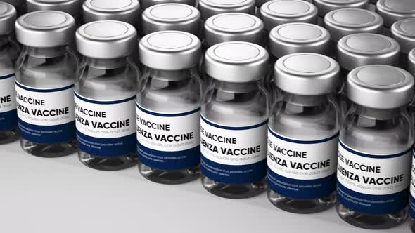 Vaccine Injection Bottle