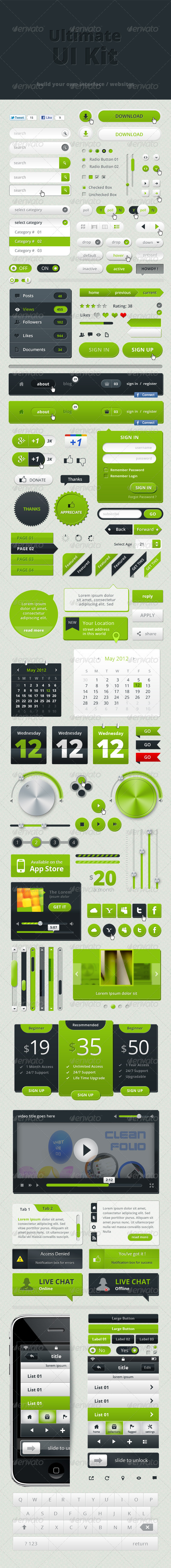 Ultimate UI - User Interfaces Web Elements
