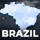 Brazil Map - Federative Republic of Brazil Map Kit - Brasil Animation