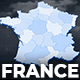 France Animation Map - French Republic Map Kit