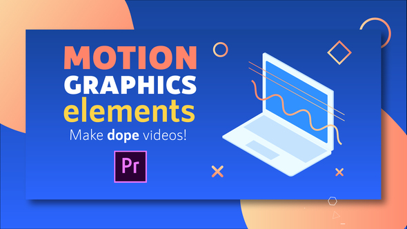 Motion Graphics Elements Pack | MOGRT for Premiere Pro