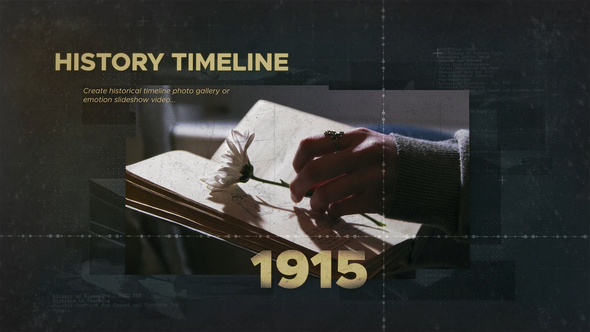 History Timeline Promo - VideoHive 24083269