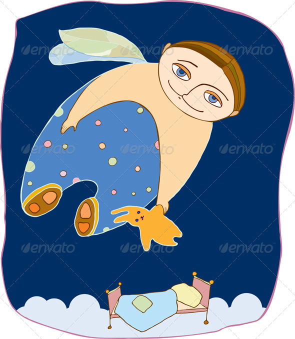 Boy Fly - People Characters