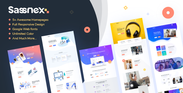 Sassnex – Multi-concept WordPress Theme for App, Saas & Startup