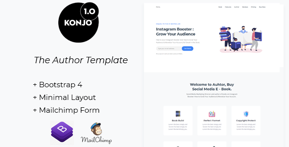 Konjo - The Author Template