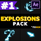 Energy Explosions And Transitions | After Effects - VideoHive Item for Sale