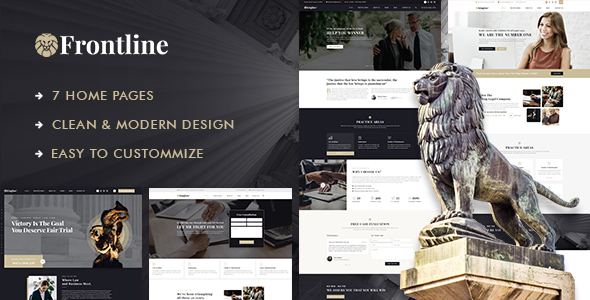 Frontline - AttorneyLawyer - ThemeForest 24060095