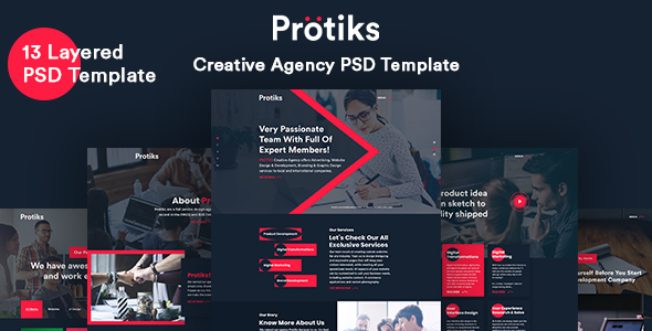 Protiks - Creative - ThemeForest 24071275