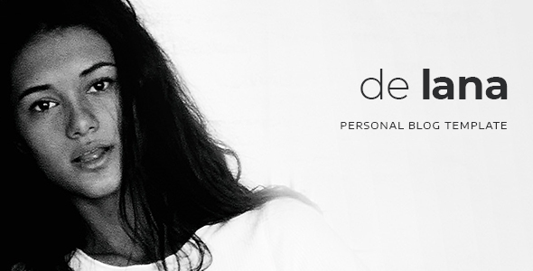 De Lana - Personal Blog PSD Template