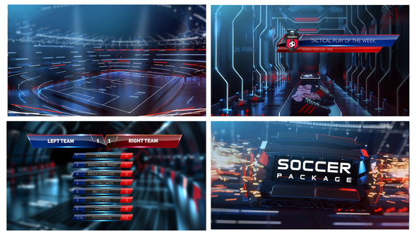 Sports Broadcast Soccer Pack
