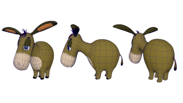 Donkey Model FromWinnie - 3Docean 24111136