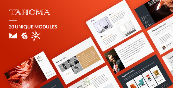 Tahoma Email-Template + - ThemeForest 24118310