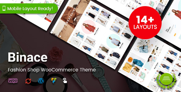 Binace - Fashion Shop WordPress WooCommerce Theme