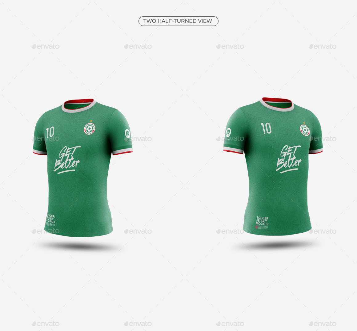 Download Men?S Soccer Jersey Mockup - Front View Of Soccer T-Shirt ...