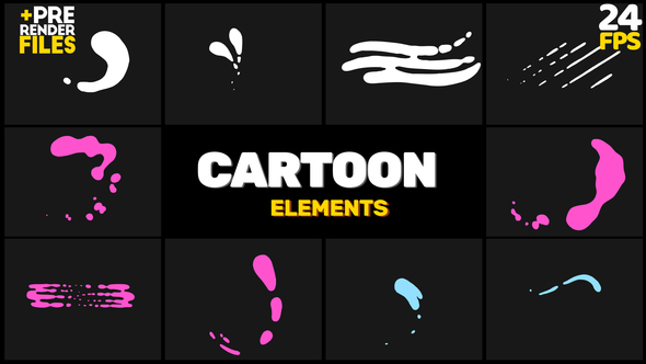 Cartoon Elements // Motion Graphics