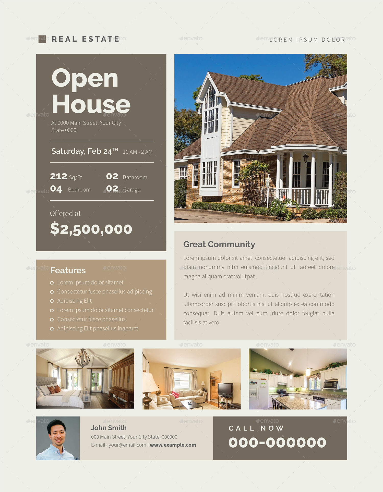 Real Estate Flyer by guper | GraphicRiver